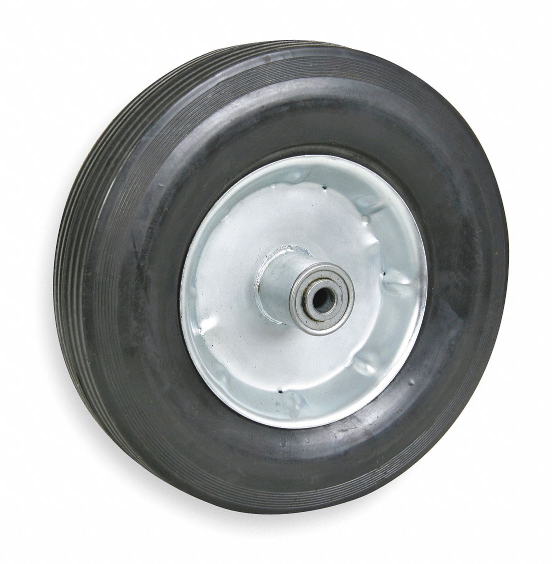 Solid Rubber Spoked Wheel Ironton 12in