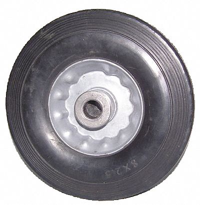 Solid Wheel 8 dia 350lb 8x2.5