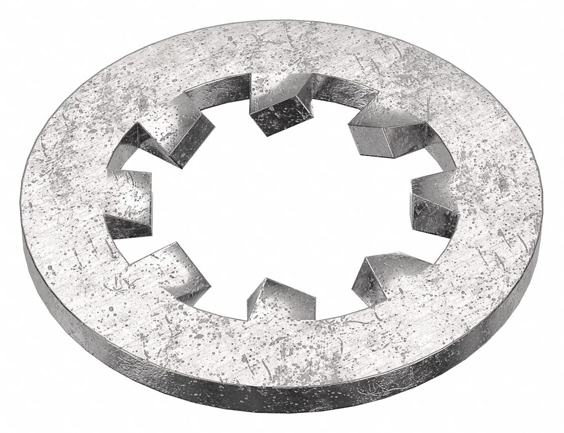 Lock Washer, Bolt #6, 410 SS, PK100