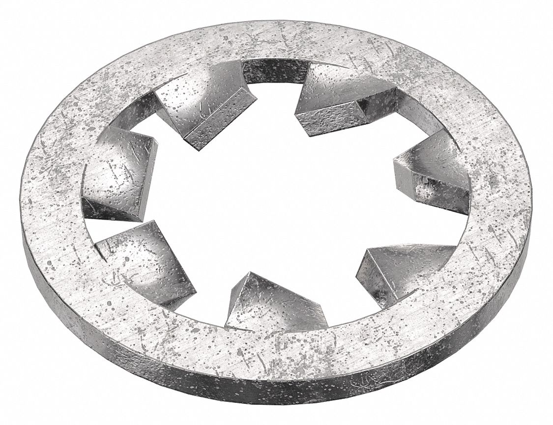 Lock Washer, Bolt #8, 410 SS, PK100
