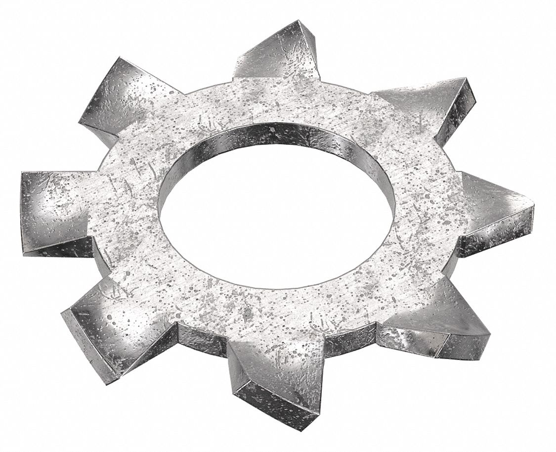 Lock Washer, Bolt #8, 410 SS, PK100