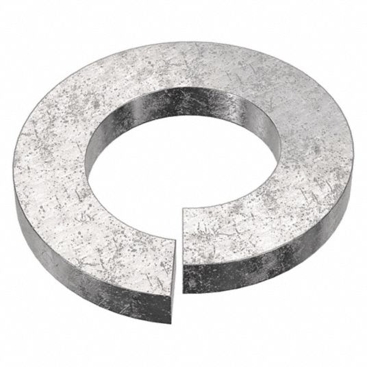 Split Lock Washer, PK 100 - Grainger