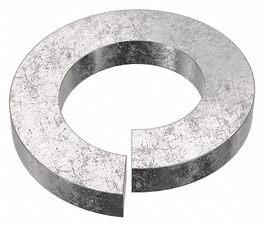 Split Lock Washer: 18-8, Stainless Steel, #8 Screw Sz, 11/64 in Max. Inside Dia, 18-8, 1, 000 PK