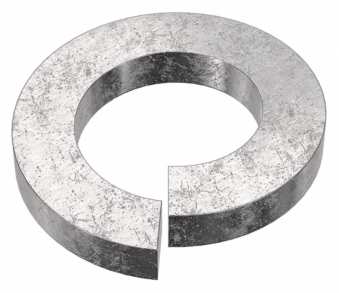 Split Lock Washer: 18-8, Stainless Steel, #10 Screw Sz, 3/16 in Max. Inside Dia, 18-8, 1, 000 PK