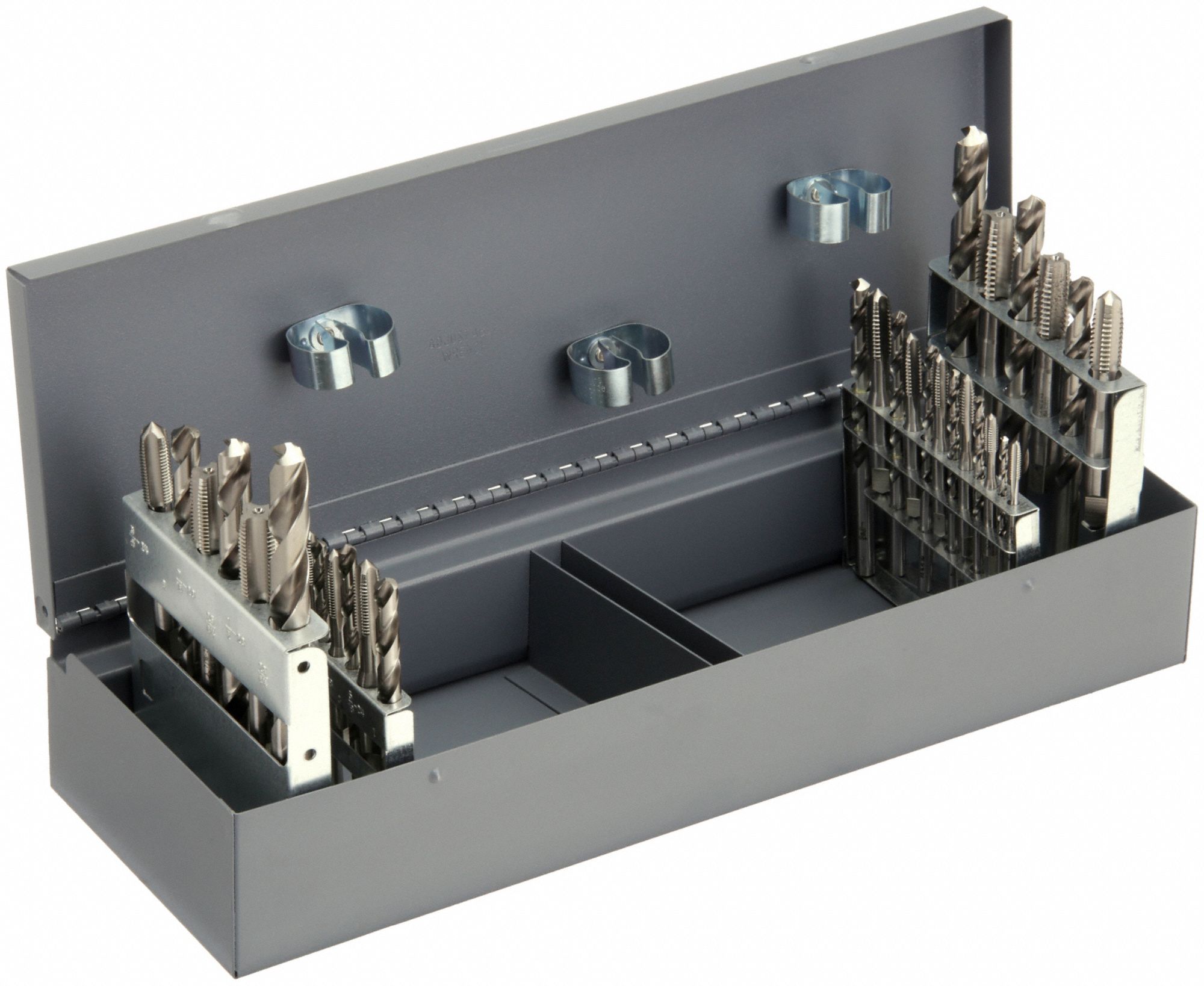 Drill Bit and Tap Set: 36 Pc
