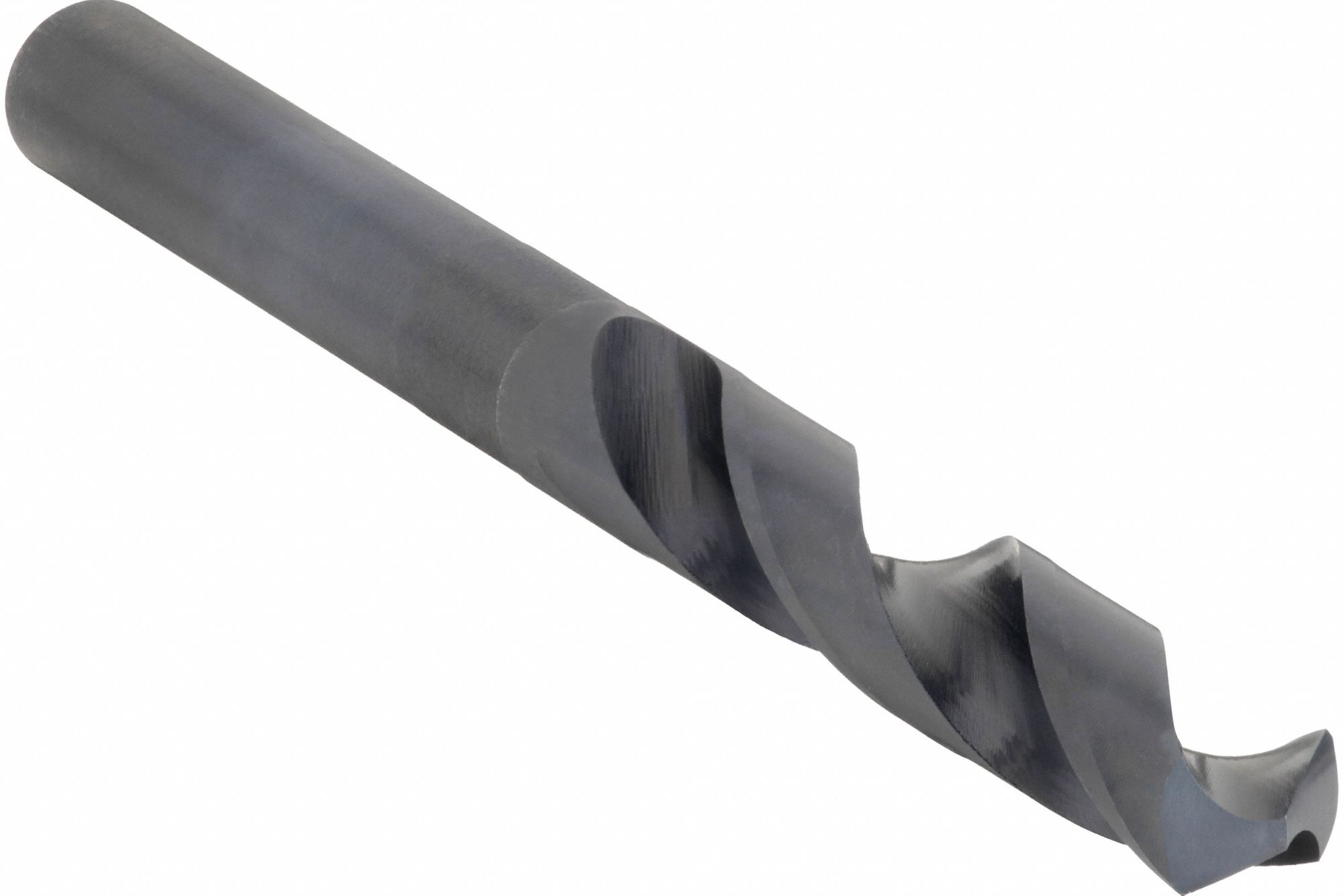 REDUCED SHANK DRILL BIT, ½ IN DRILL BIT SIZE, 3⅛ IN FLUTE L, 6 IN L, HIGH SPEED STEEL