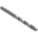 JOBBER LENGTH DRILL BIT, ¼ IN DRILL BIT SIZE, 2¾ IN FLUTE L, 4 IN L, HIGH SPEED STEEL