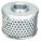 SUCT STRAINER,5 DIA,1.5 NPT,SIDERND