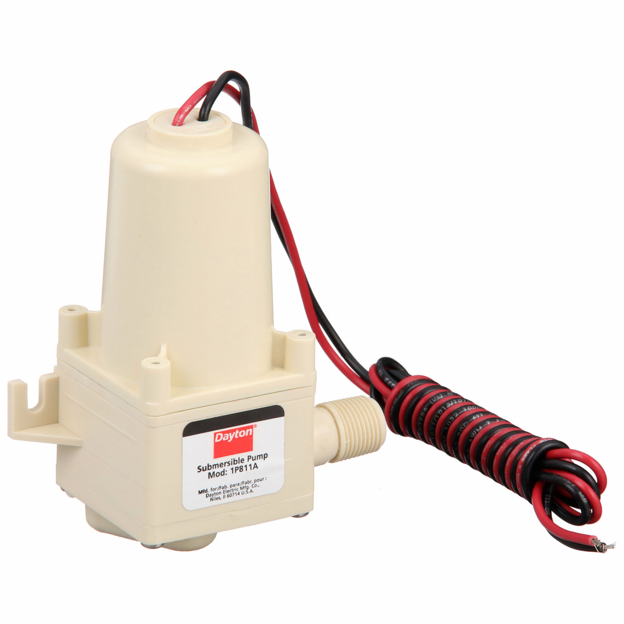 MARINE UTILITY PUMP, POTABLE, 12V DC, 14 FT MAXIMUM HEAD, 3/8 IN MNPT DISCHARGE, 12V DC, 14 FT