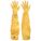 CHEMICAL RESISTANT GLOVES, 31.5 MIL, 25 ½ IN LENGTH, GRAIN, SIZE 7