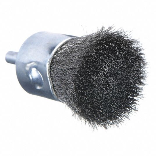 VIGOR V6807-4 Brass wire brush with 4 rows