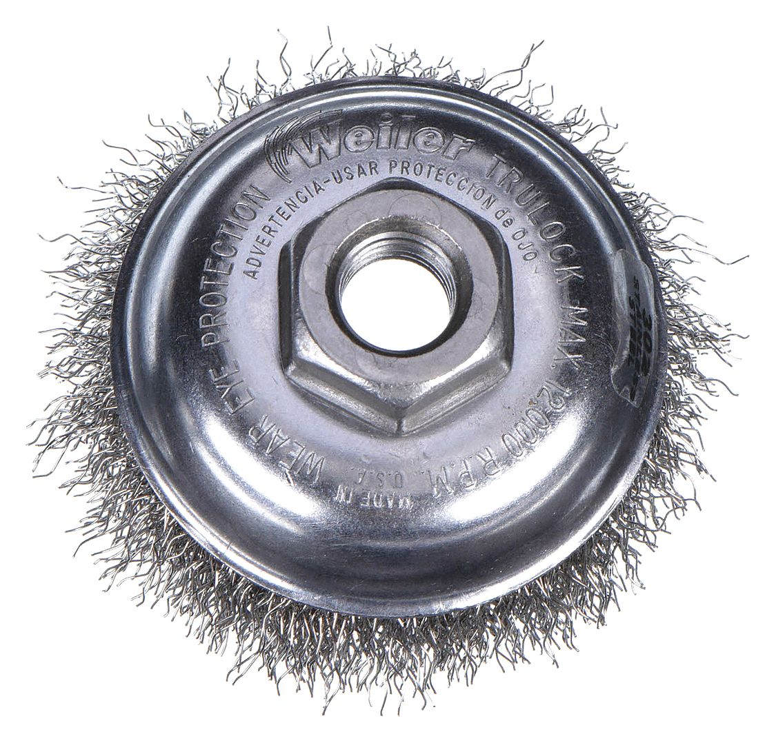 BROSSE METALCREPEE 3 1/2 DIA 0.0140