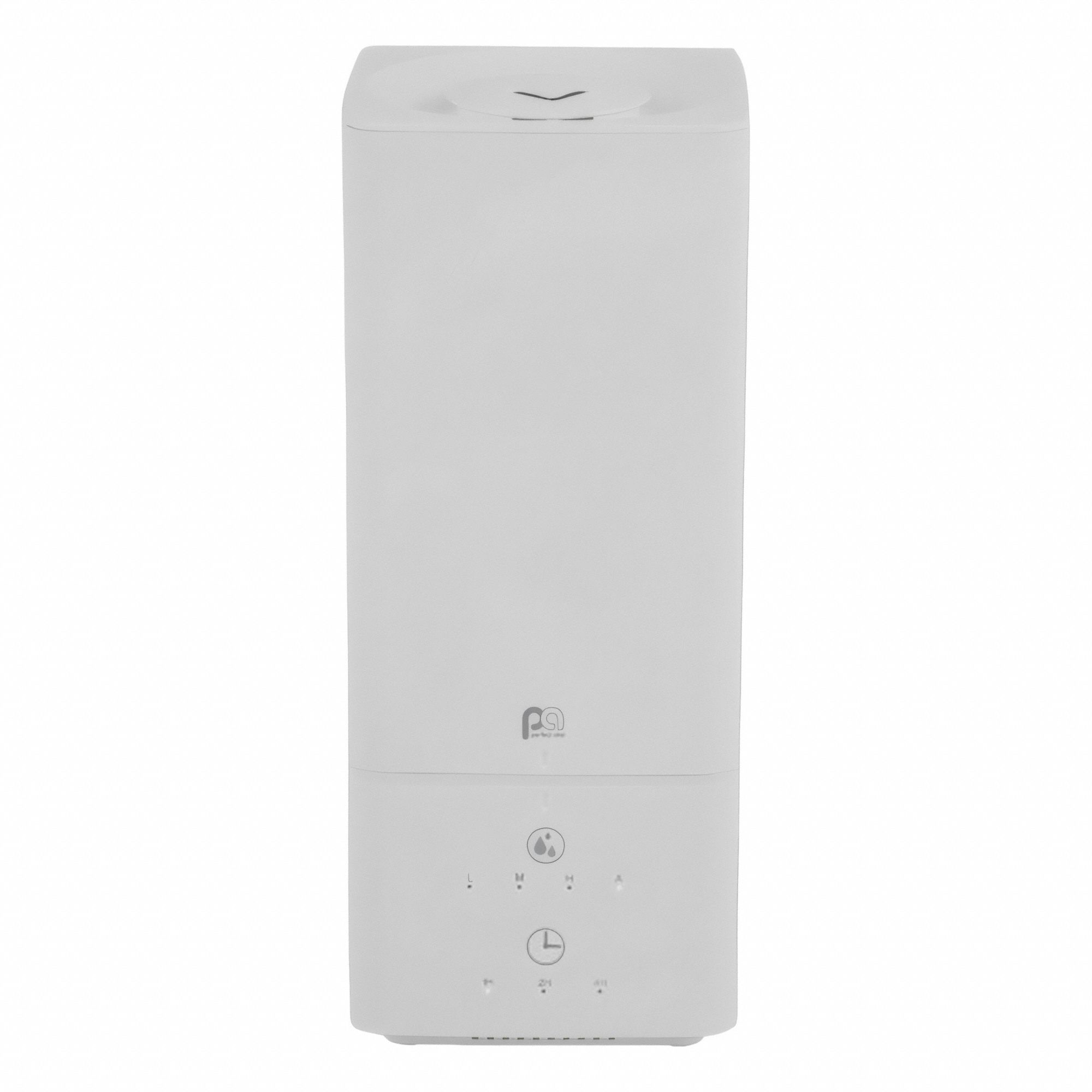 Portable Humidifier: Ultrasonic, 1.2 gal Daily Humidification Output, Cool, Tabletop Housing, Bottle