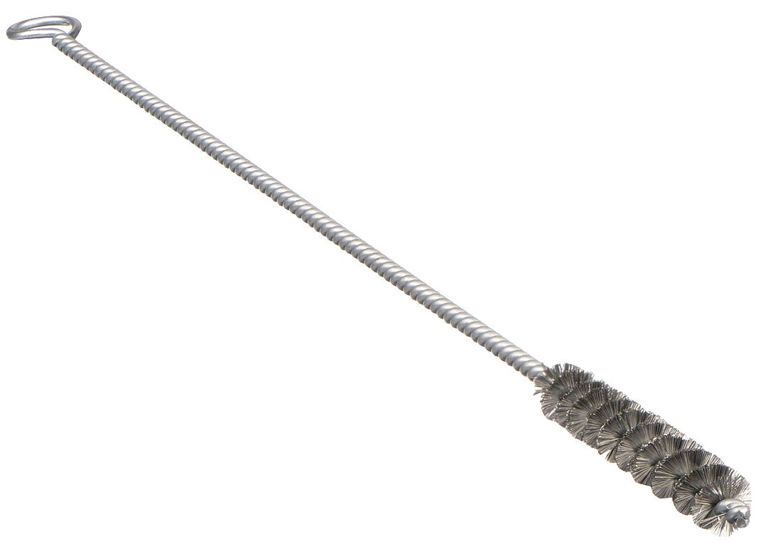 Single Spiral Brush, Steel, 1/2 In., PK10