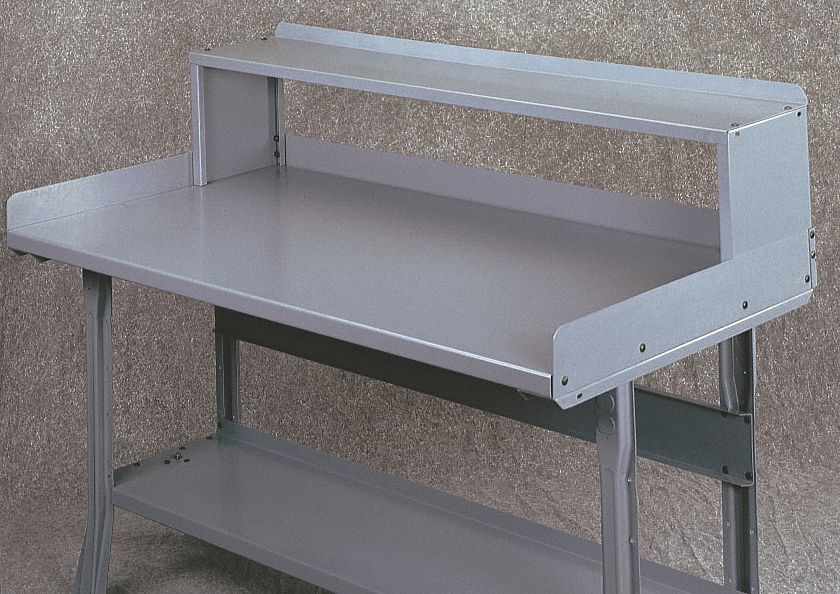 TENNSCO Standard Shelf Riser, Steel, 18 in Height, 60 in Width, 10 1/2