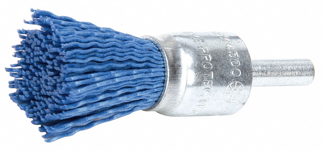 End Brush 3/4 Dia 4 500 RPM