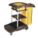 JANITOR CART,44 IN H,34 GAL CAP.