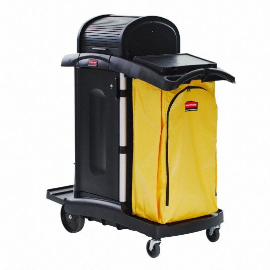 Rubbermaid Commercial High-Security Housekeeping Cart