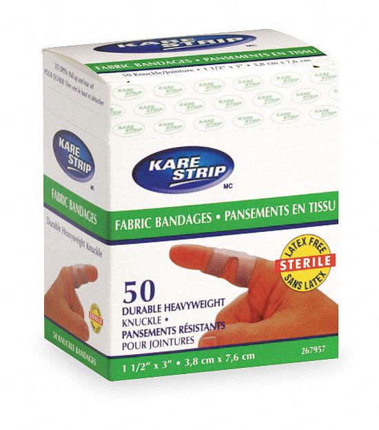 Bandage,Knuckle,Heavy Woven,Flesh,PK50 Grainger
