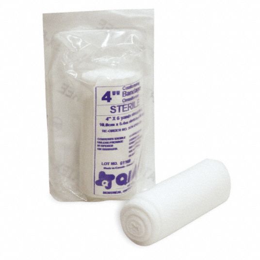 Gauze wrap bulk cotton includes ansi z308 1 2003 pk 10 grainger