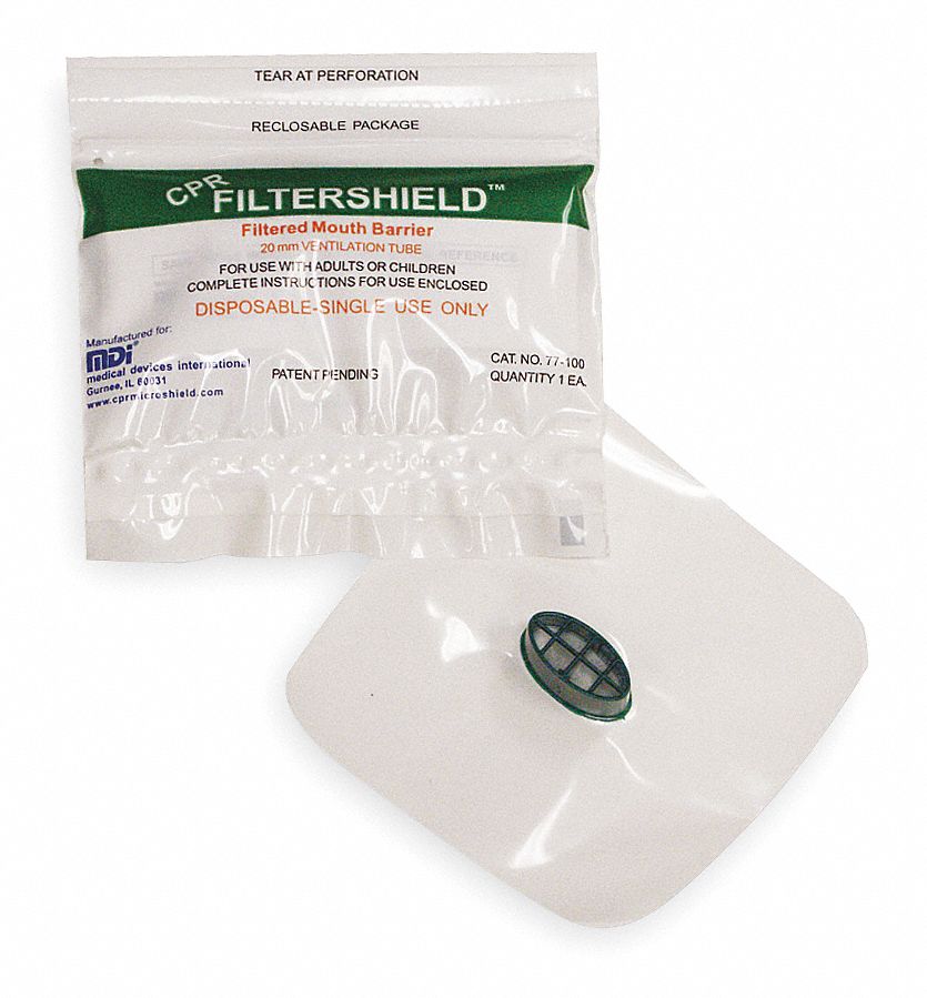 HONEYWELL, CPR Filtershield, Universal, CPR Filtershield - 1PDC3|121090 ...