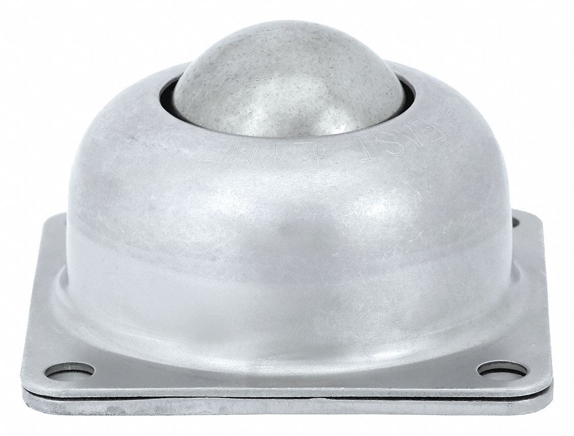 1 1/2 in Ball Dia Ball Transfer, 250 lb Ball Load Capacity, Ball