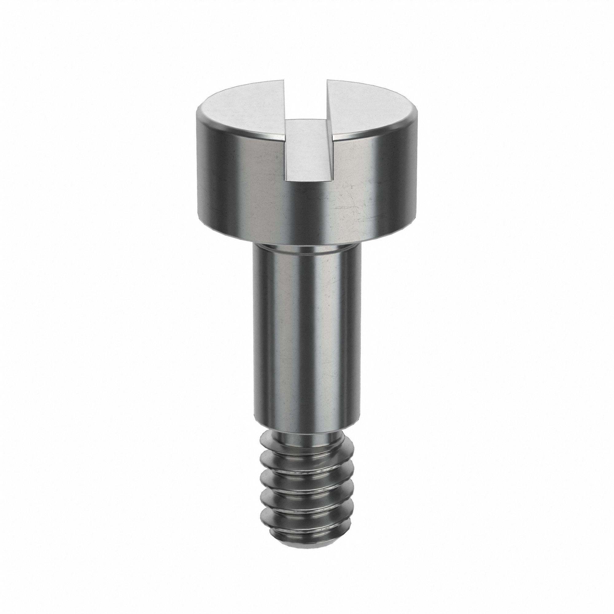 Shoulder Screw: Locking Precision, 4-40 Thr Size, 5/32 in Thr Lg, 1/4 in Shoulder Lg, Std, 5 PK
