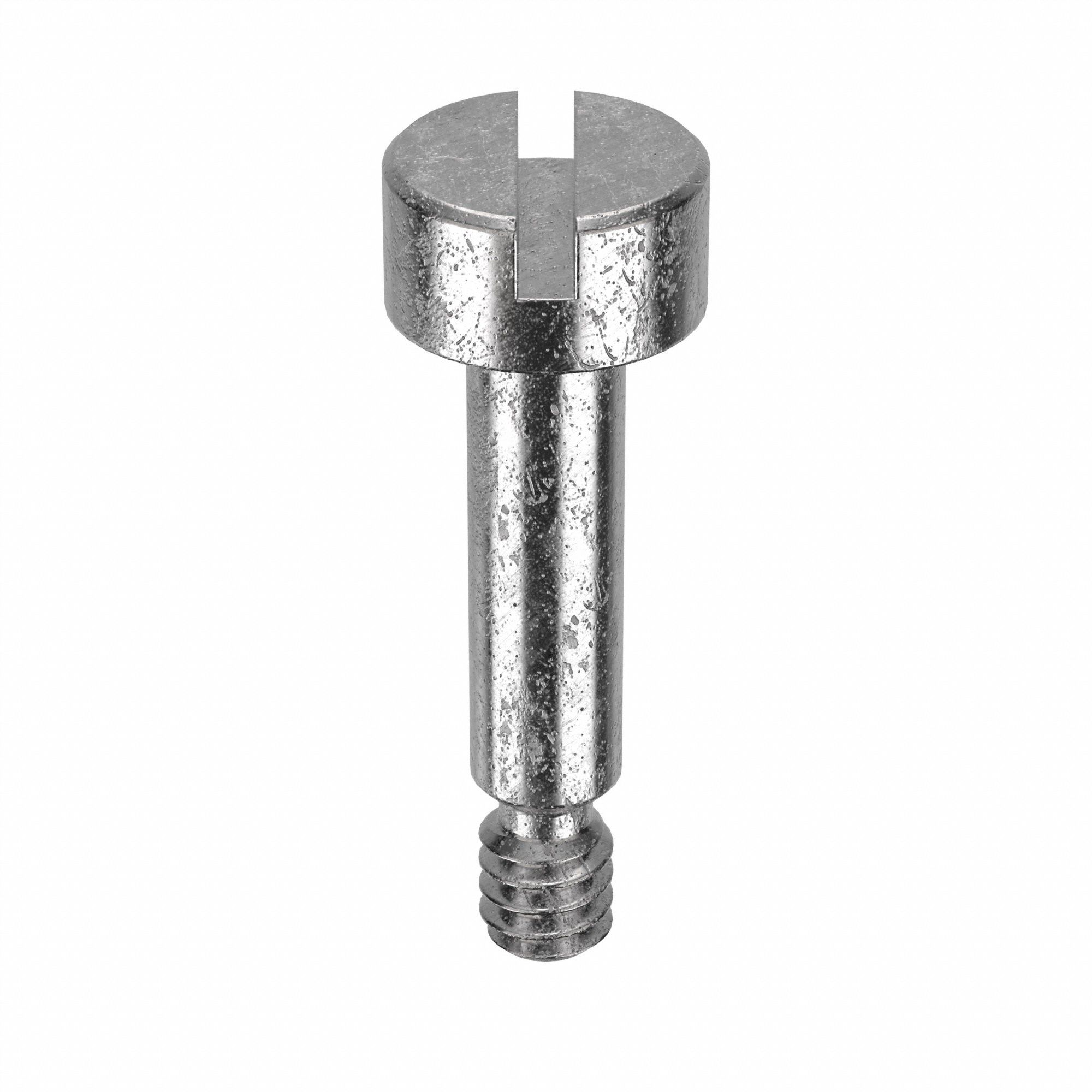 Shoulder Screw: Locking Precision, 4-40 Thr Size, 5/32 in Thr Lg, 7/16 in Shoulder Lg, Std, 5 PK