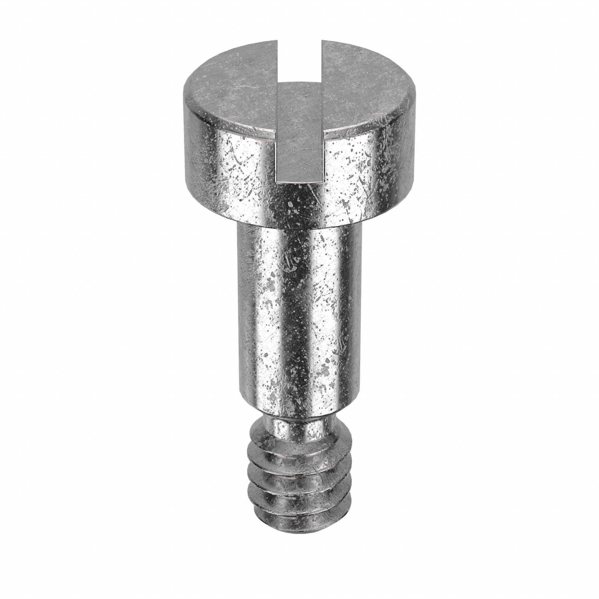 Shoulder Screw: Locking Precision, 6-32 Thr Size, 3/16 in Thr Lg, 5/16 in Shoulder Lg, Std, 5 PK