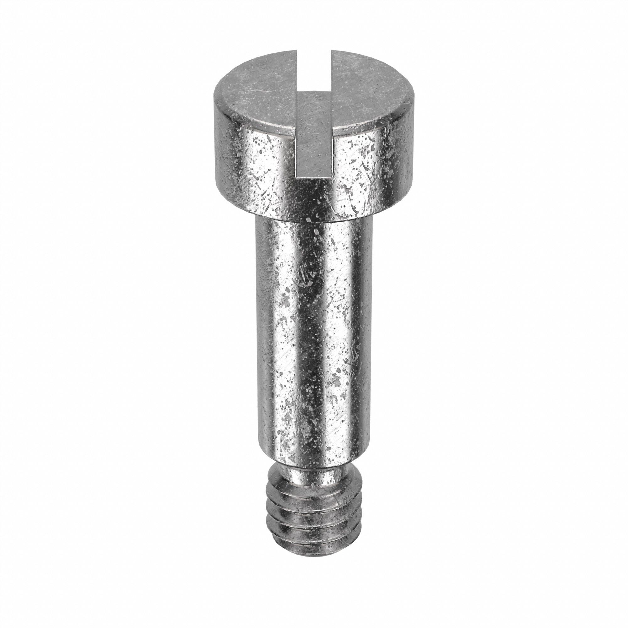 Shoulder Screw: Locking Precision, 8-32 Thr Size, 3/16 in Thr Lg, 1/2 in Shoulder Lg, Std, 5 PK