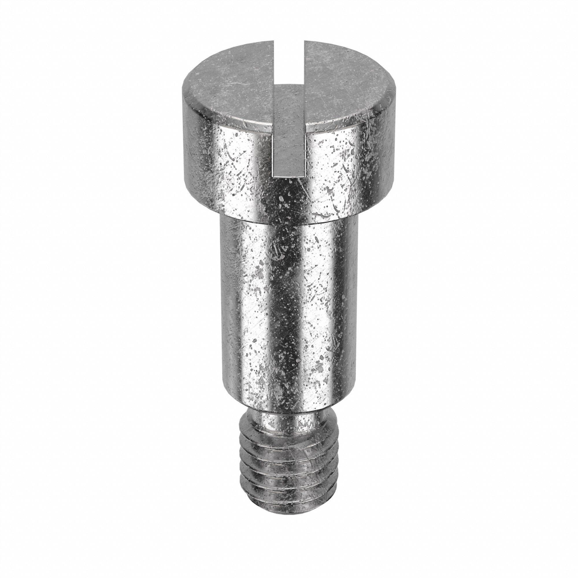 Shoulder Screw: Locking Precision, 10-32 Thr Size, 1/4 in Thr Lg, 7/16 in Shoulder Lg, Std, 5 PK