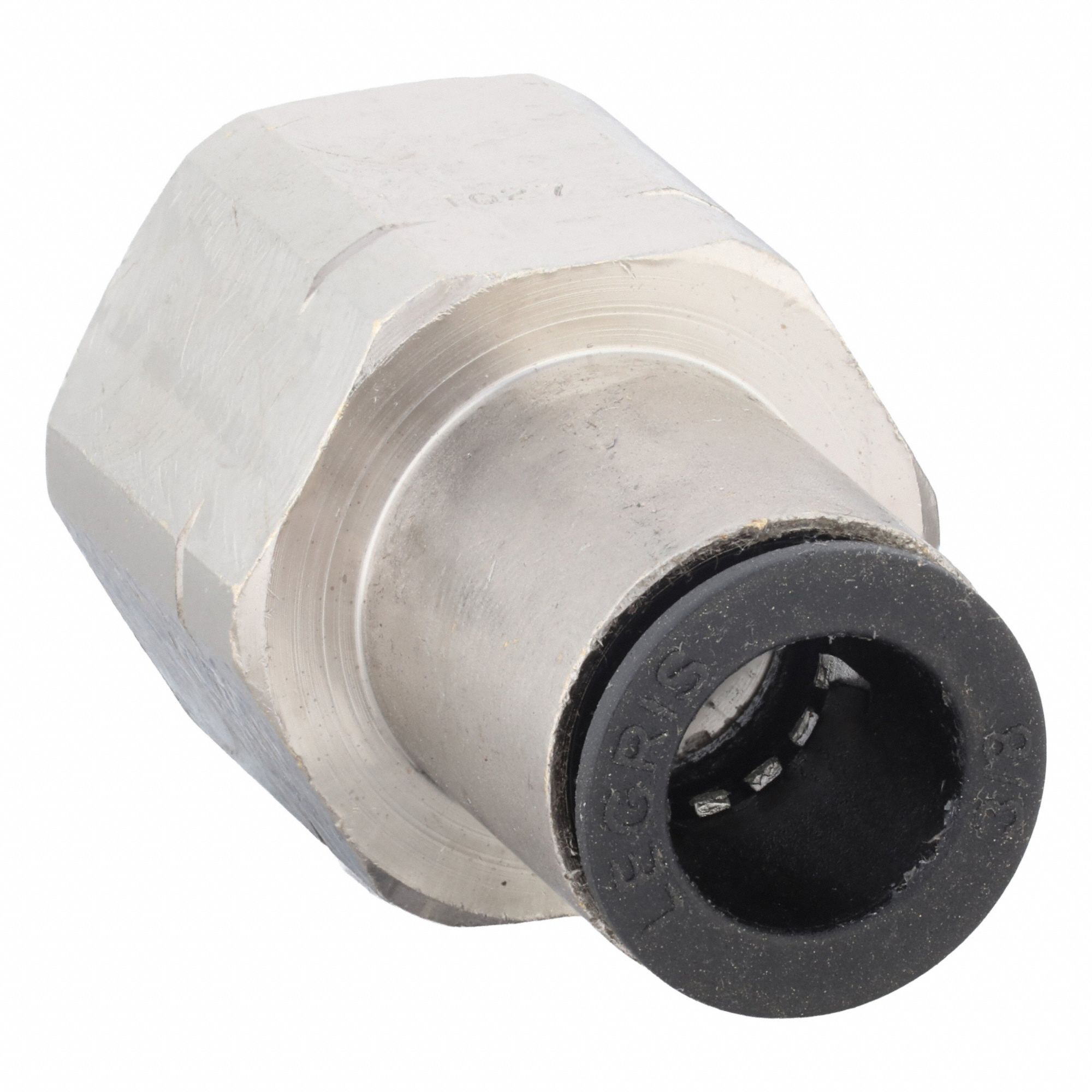 LEGRIS, Straight, 3/8 in OD x 3/8 in Pipe Size, Push-Fit Adapter ...