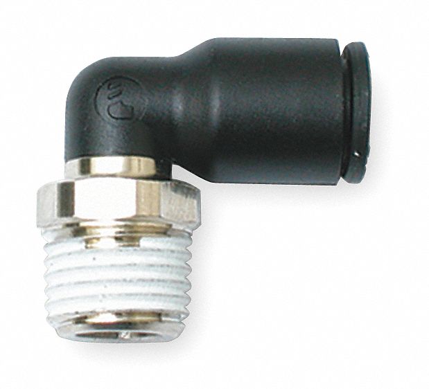 Legris 362PTC-4 Nickel-Plated Brass Air Brake Push-to-Connect Fitting 1//4 Tube OD Wye