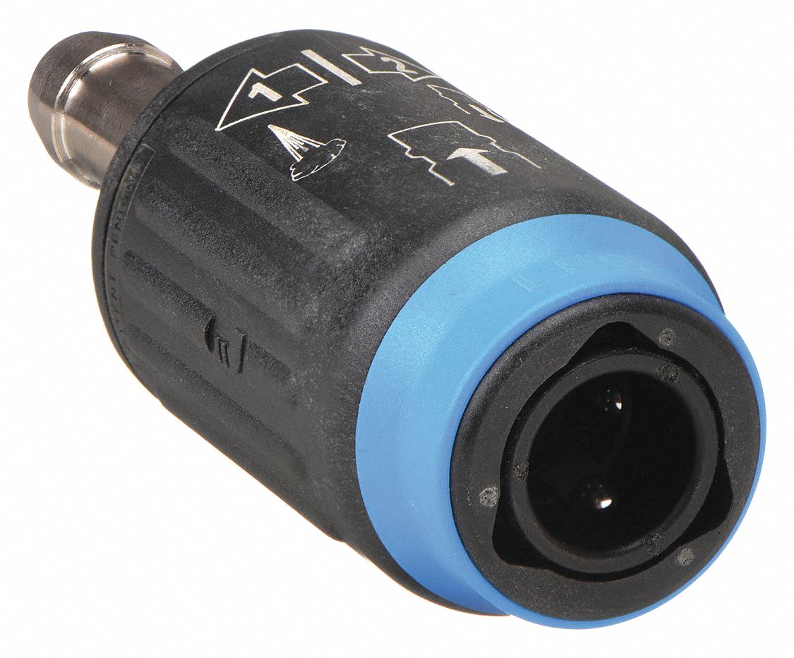 Quick Connect Hose Coupling: 3/8 in Body Size, 1/16 in Hose Fitting Size, Safety Vent, Male