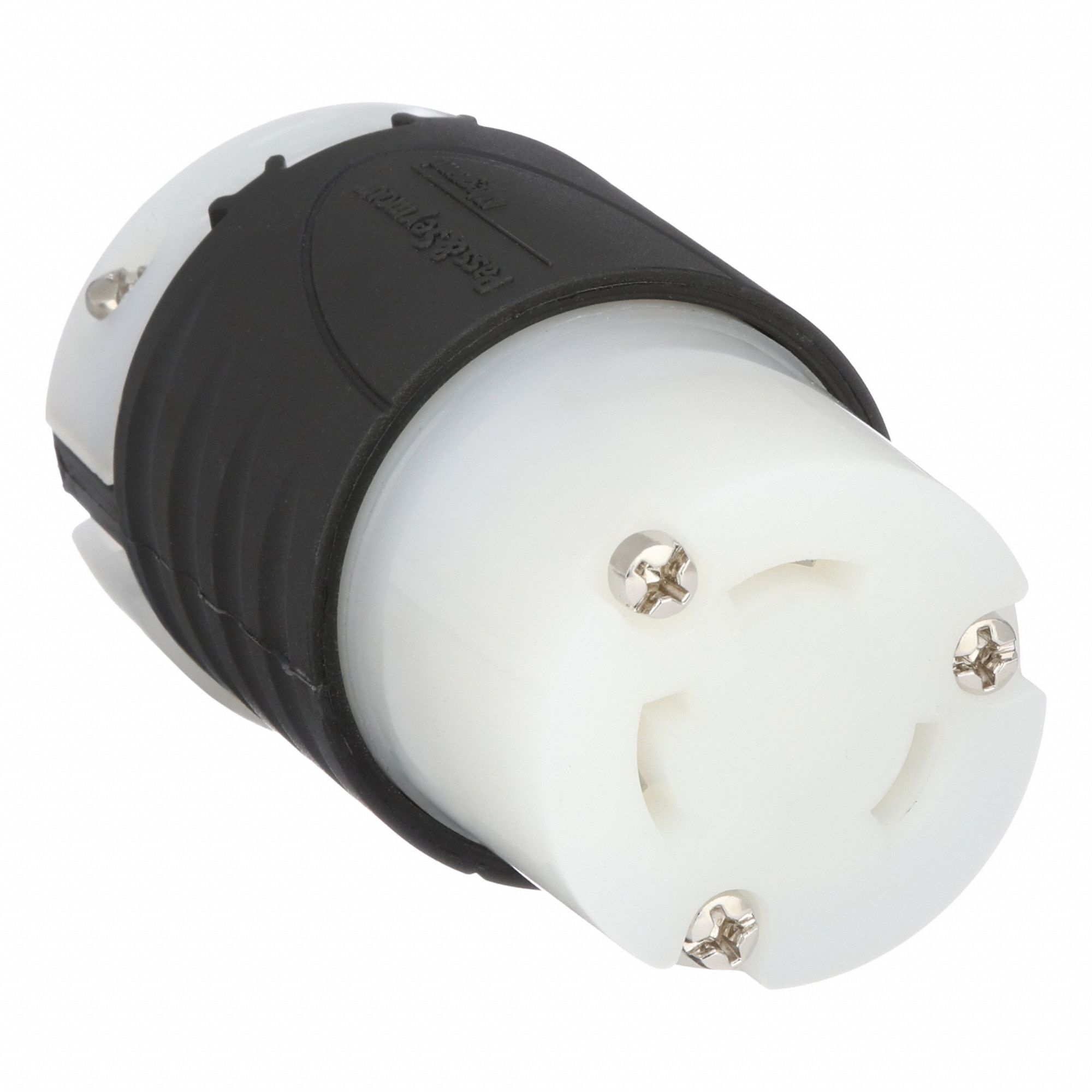 LEGRAND, L6-30R, Black/White, Locking Connector - 1PGL9|L630CGCM - Grainger