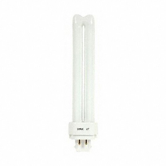 GE Biax 26W G24q-3 Compact Fluorescent Energy Saving Lamp Cool White 4 Pin 