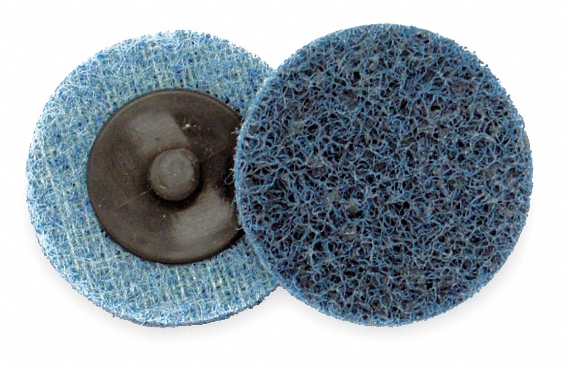 Surface-Conditioning Disc: TR, 1 1/2 in Dia, Aluminum Oxide, Very Fine, ZK