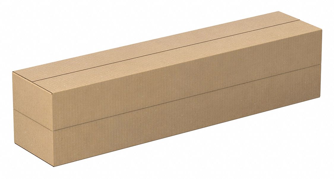 36 in Inside Lg, 8 in Inside Wd, Multidepth Shipping Carton - 1PJU3 ...