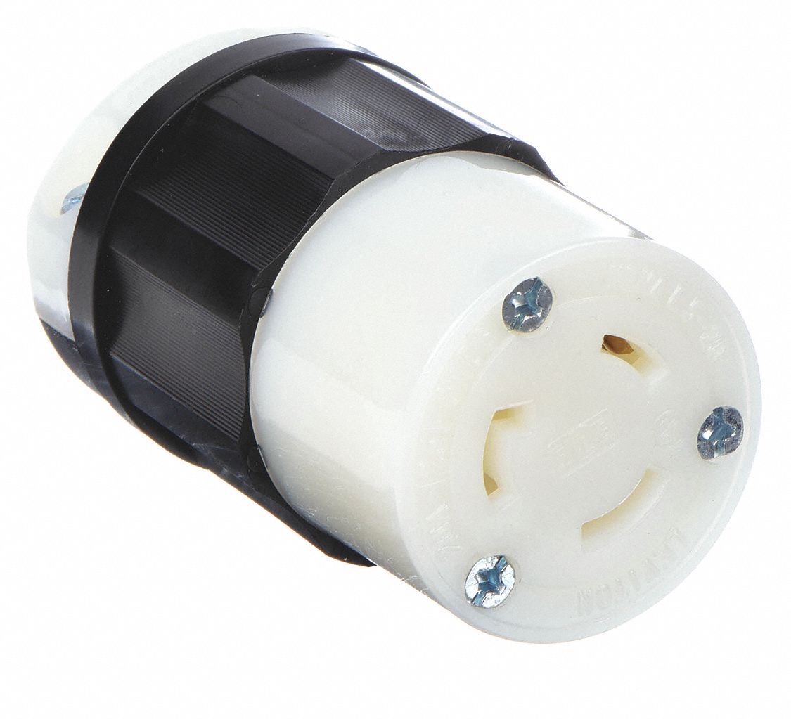 CONNECTEUR VERROUILL 3W 2P 20A 125V