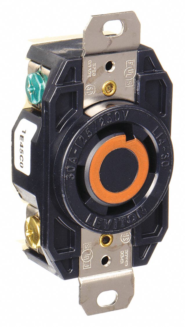 PRISE VERROUILL 4V 3P 30A 250V