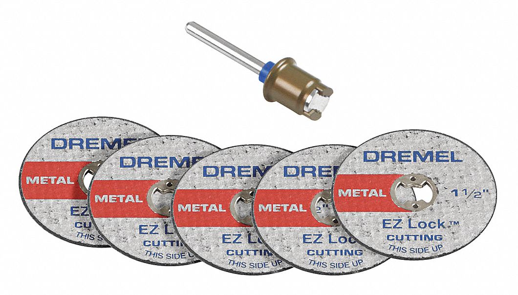 Cutting Wheel Kit 1 1/2 in Dia Mounted