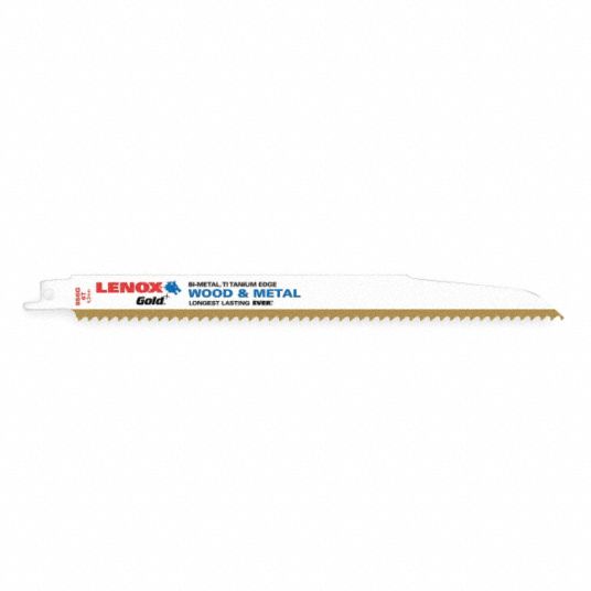 Lenox Gold Reciprocating Saw Blade 6 in.