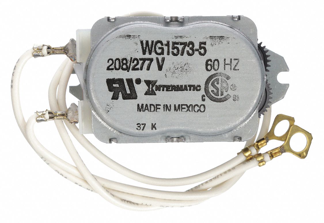 TIME CLOCK MOTOR, 208-277 V, REPLACEMENT MOTOR