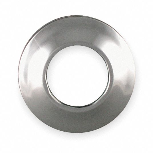 GRAINGER APPROVED Escutcheon, For Use With 11/2 in Pipes, PK 10