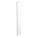 TAILPIECE: PLASTIC, WHITE, 1½ IN NOMINAL PIPE SIZE, 12 IN OVERALL LG, FLANGED