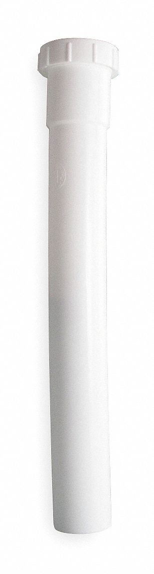 Plastic, White, Extension - 1pnz6