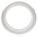 WASHER: PLASTIC, WHITE, 1¼ IN/1½ IN FITS PIPE SIZE, SLIP