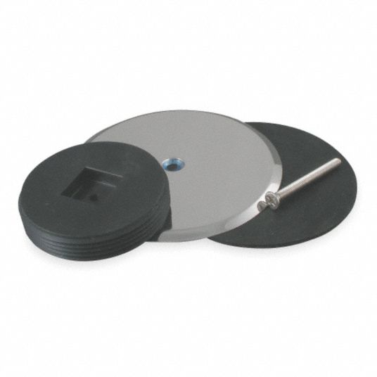 GRAINGER APPROVED Extension Drum Trap Cover, For Use With Recessed Drum