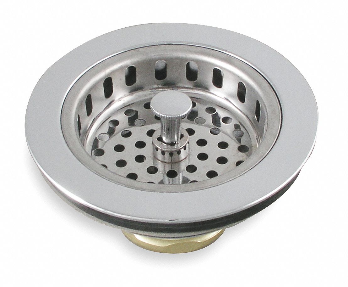 sterljng kitchen sink drain strainer