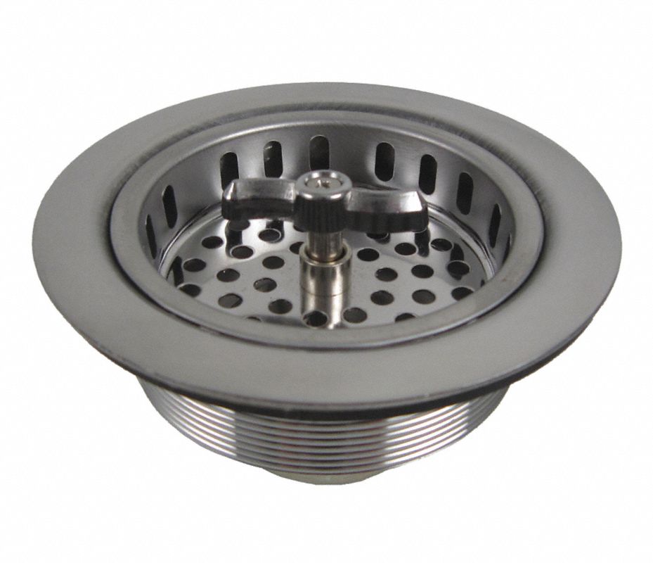 GRAINGER APPROVED Colador p/Lavabo,Cierre Giratorio - Filtros para